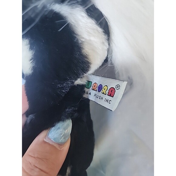 Aurora Flopsies Zebra Plush original tags 10-13" Soft Cuddly Collectible - Picture 5 of 8